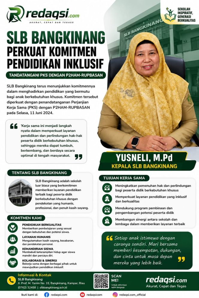 
					SLB Bangkinang Hadirkan Pendidikan Penuh Ketulusan untuk Anak Berkebutuhan Khusus