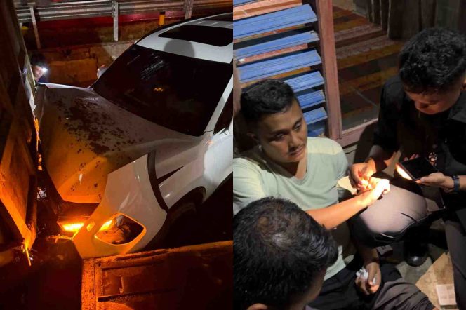 
					Wagub Sumatera Barat Vasko Ruseimy Mengalami Kecelakaan.